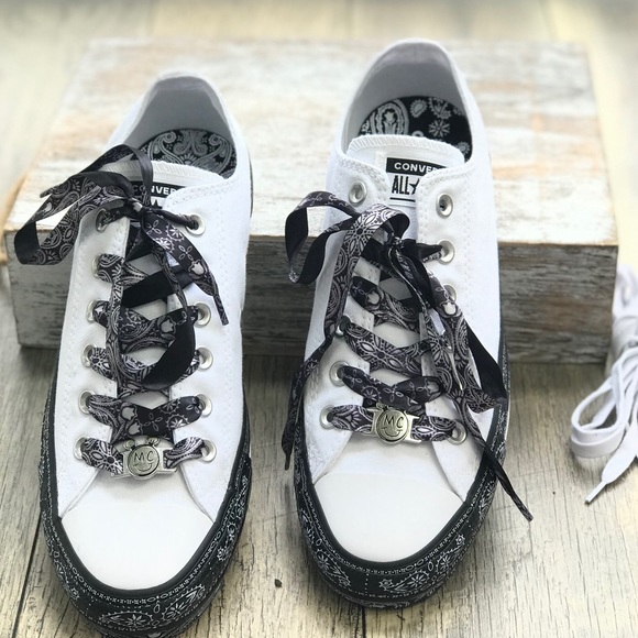 Conv&Miley Ctas OX Ornament White Black W AUTHENT - Picture 4 of 8